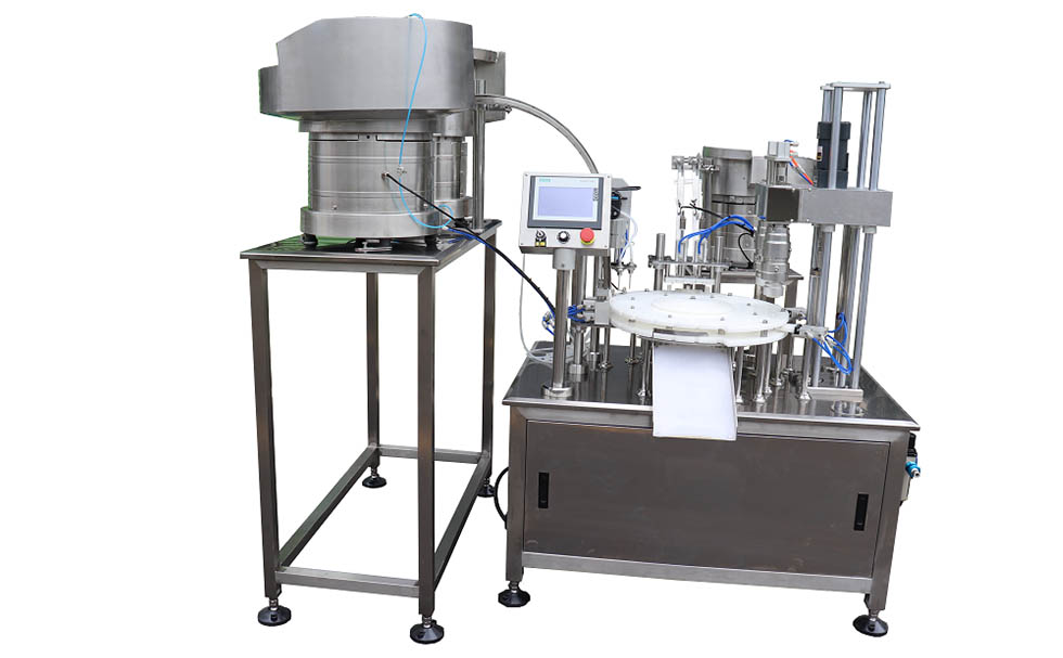 Tube filling & capping machine